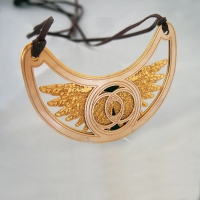 "Vesica Piscis with Wings" Crescent